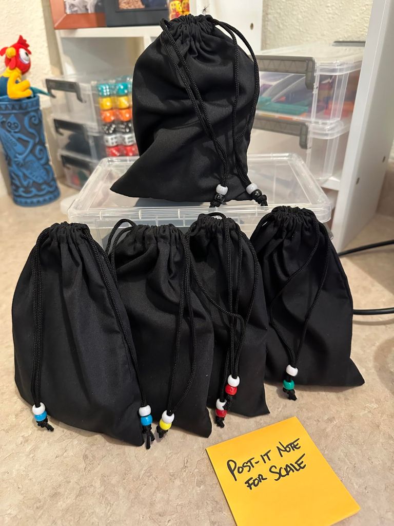 Bags of Disco Candybar game components